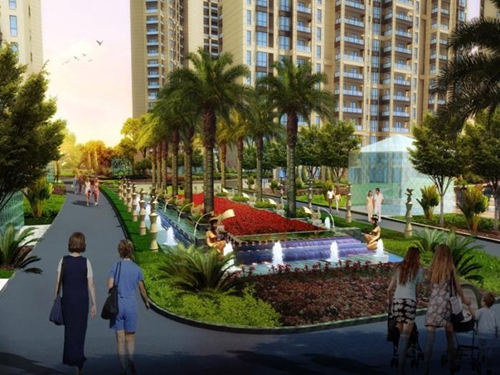 沈丘建业美好家实景图